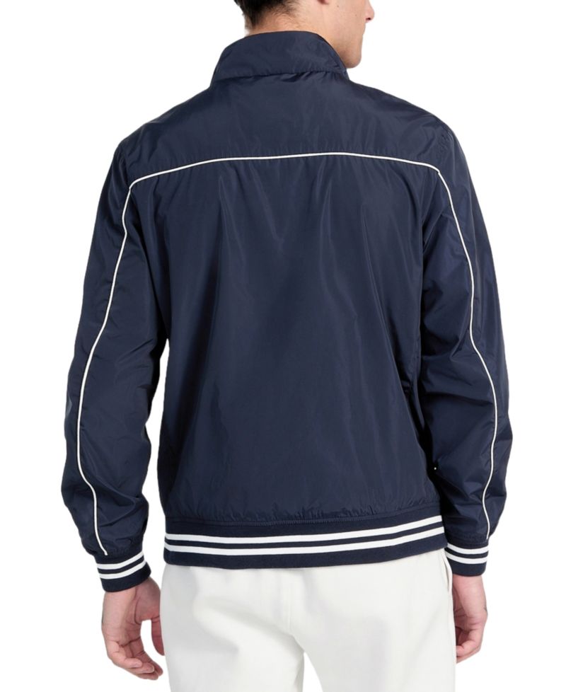 Men's Regular-Fit Urban Stripe Bomber Jacket