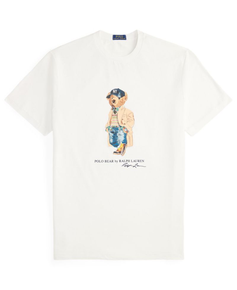 Men's Big & Tall Polo Bear Graphic Regular-Fit T-Shirt
