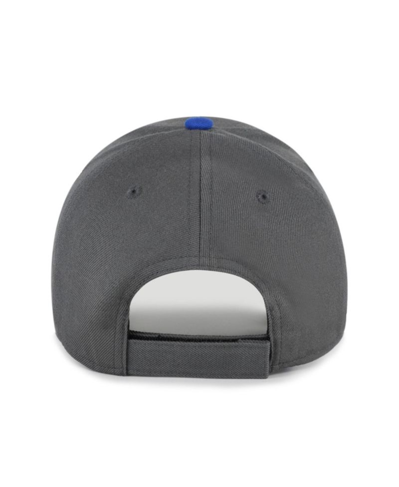Men's Charcoal New York Giants Split Block MVP Adjustable Hat