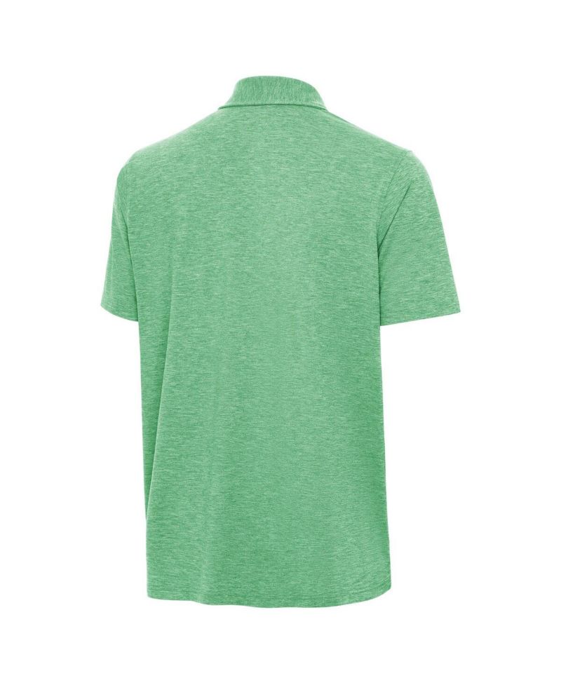 Men's Heather Kelly Green Philadelphia Eagles Par 3 Polo Shirt