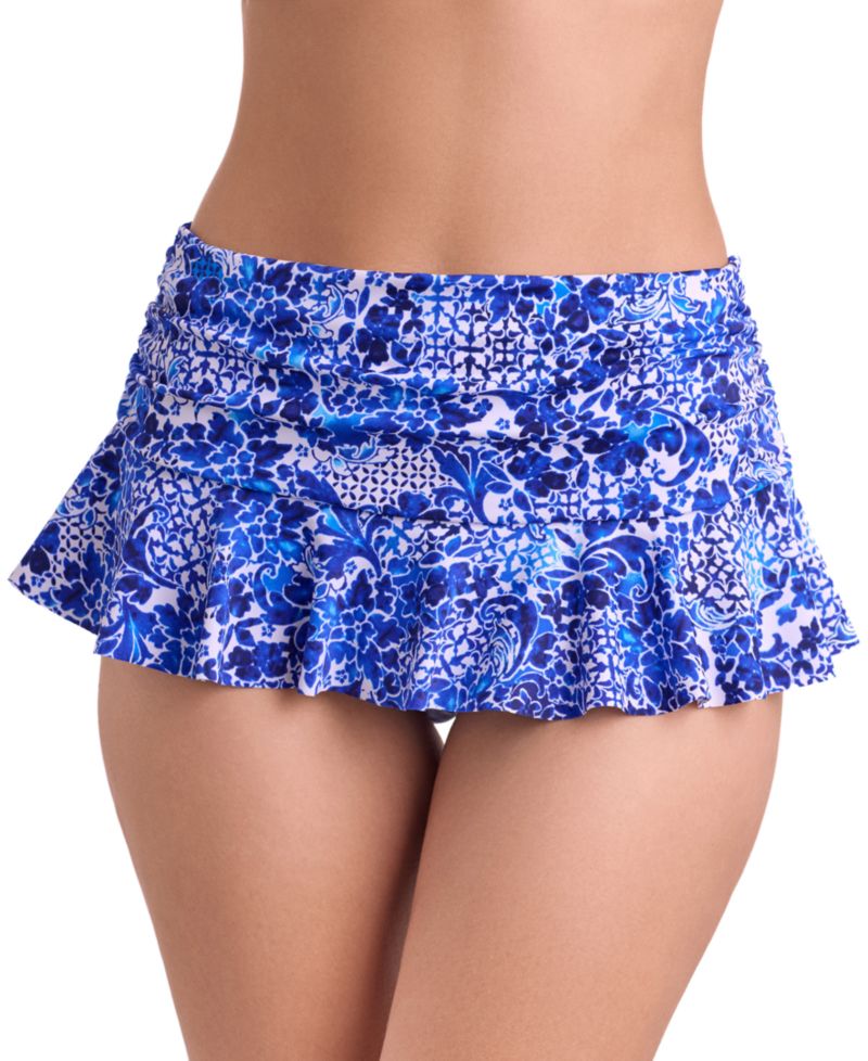 Women's Halo Printed Swim Skirt
