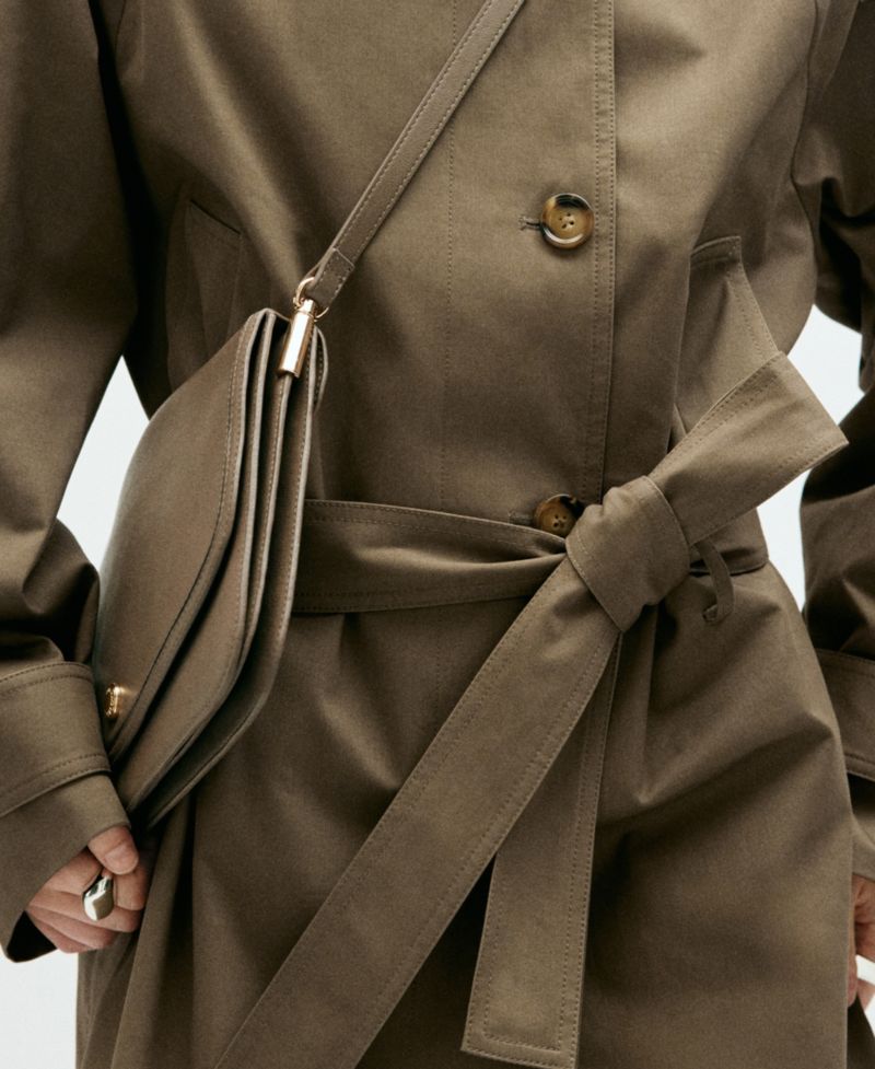 Women's Mona Oversized Belted Midi Trench Coat