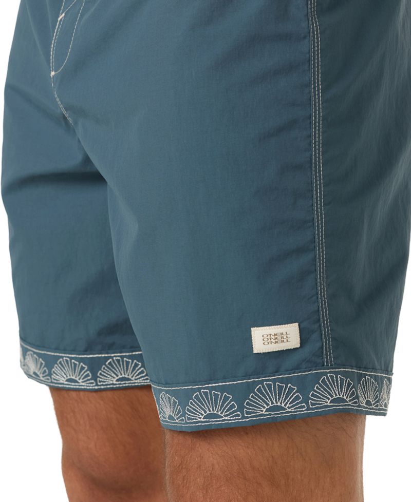 Men's Fixed Waist Board Shorts, 8" Inseam
