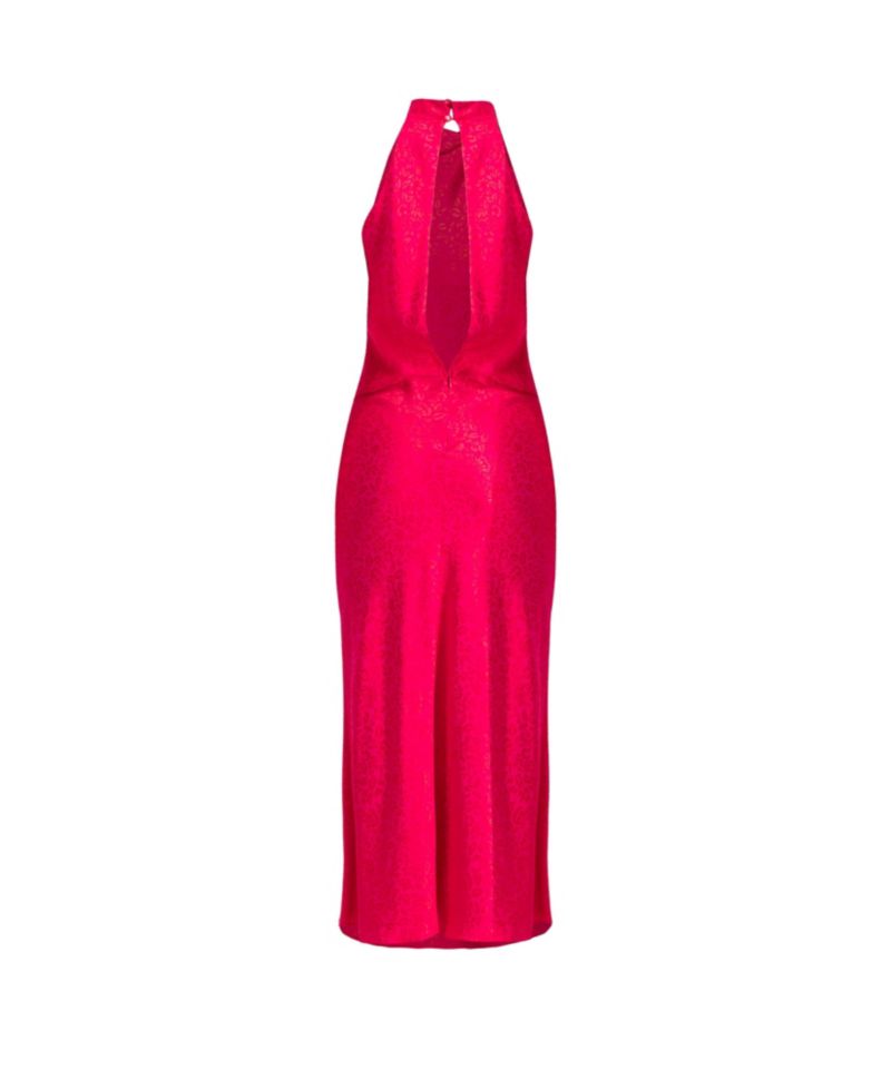 Women's Halter Neck Sleeveless Maxi Dress