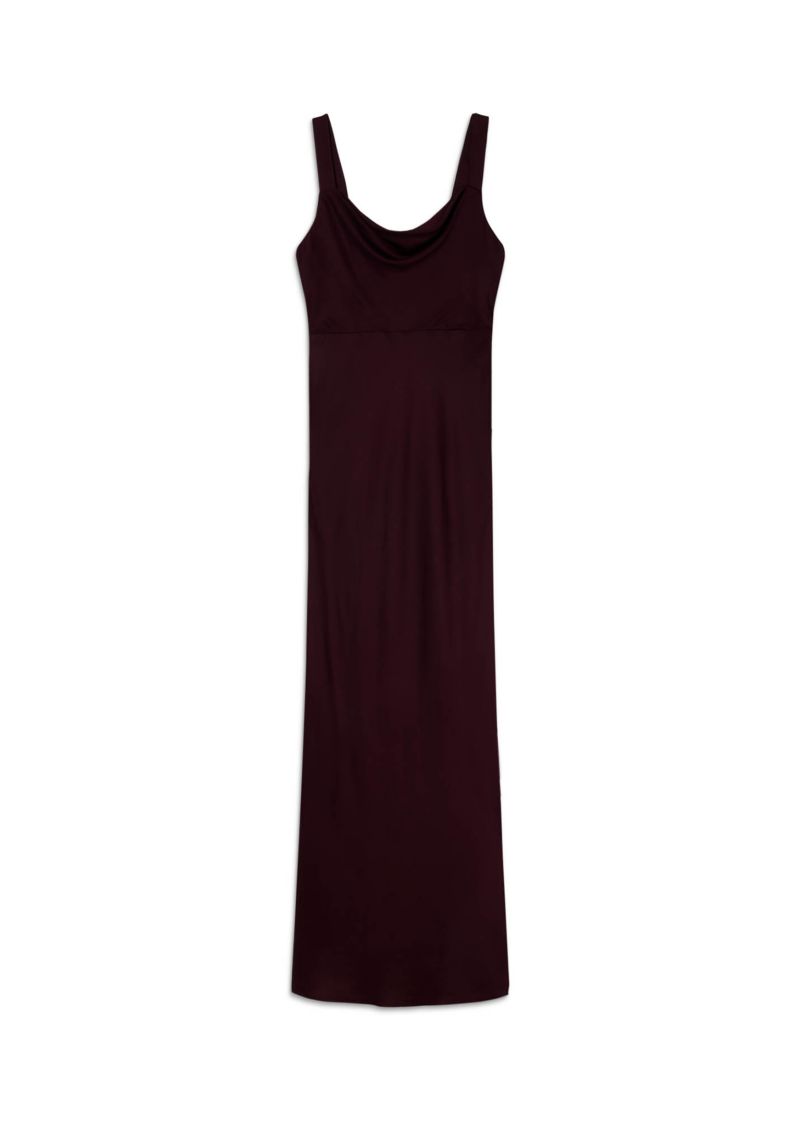 Women's Thea Cowl Satin Maxi Dress