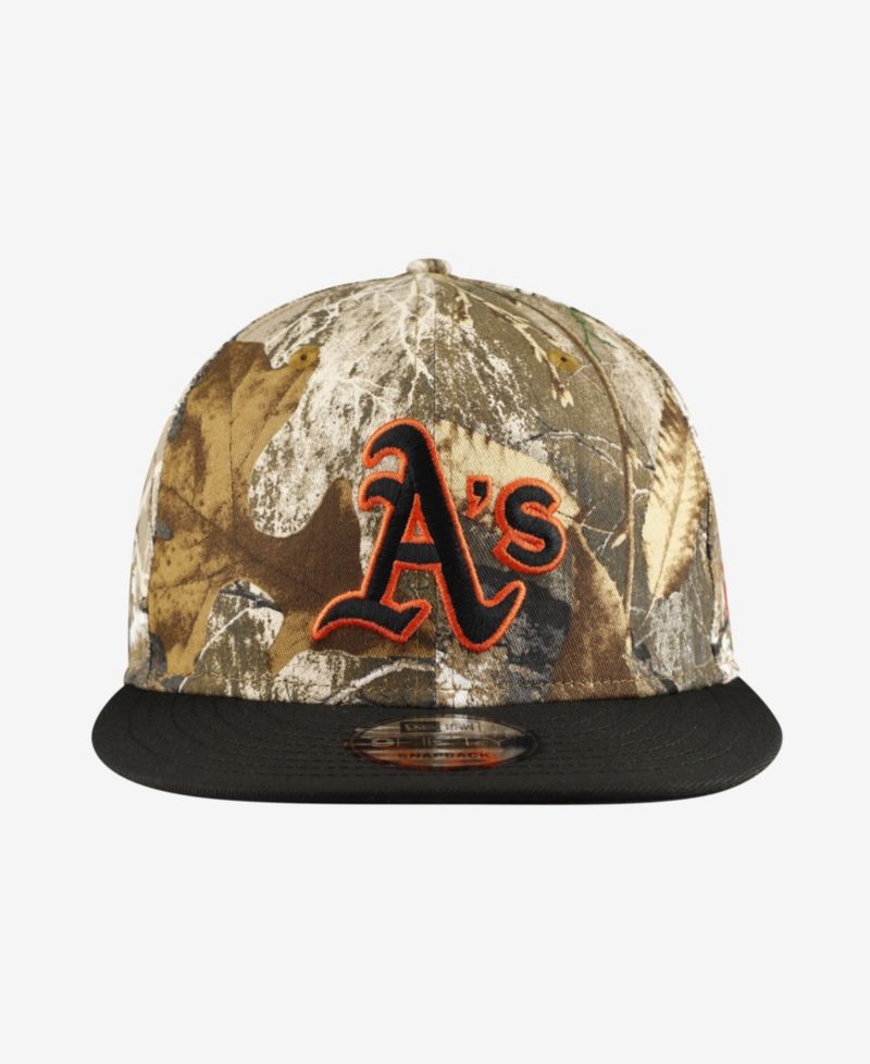 Men's Camo Athletics Realtree Orange Pop 9FIFTY Snapback Hat