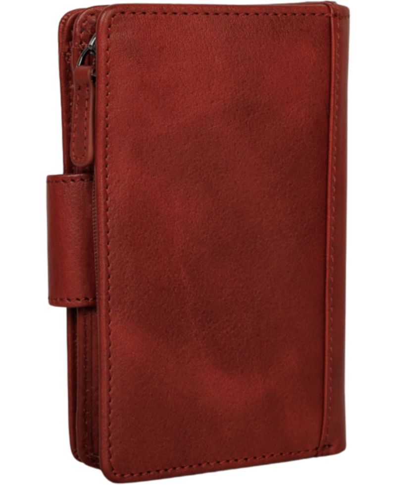 Pelle D'oro RFID Secure Snap Trifold Wallet