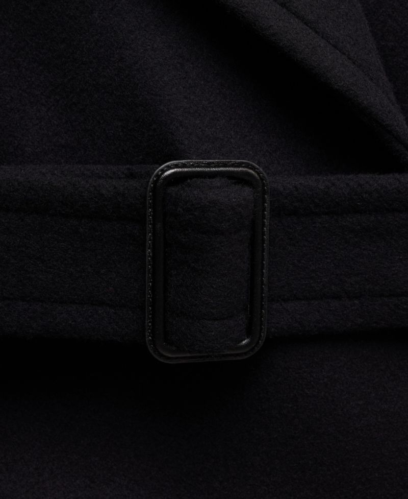 Women's Selection Oversized Wool-Blend Belted Coat