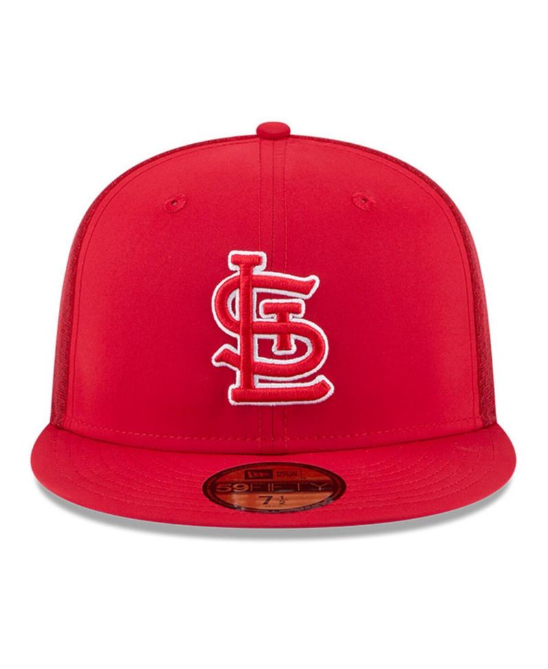 Men's Red St. Louis Cardinals 2026 Batting Practice 59FIFTY Fitted Hat