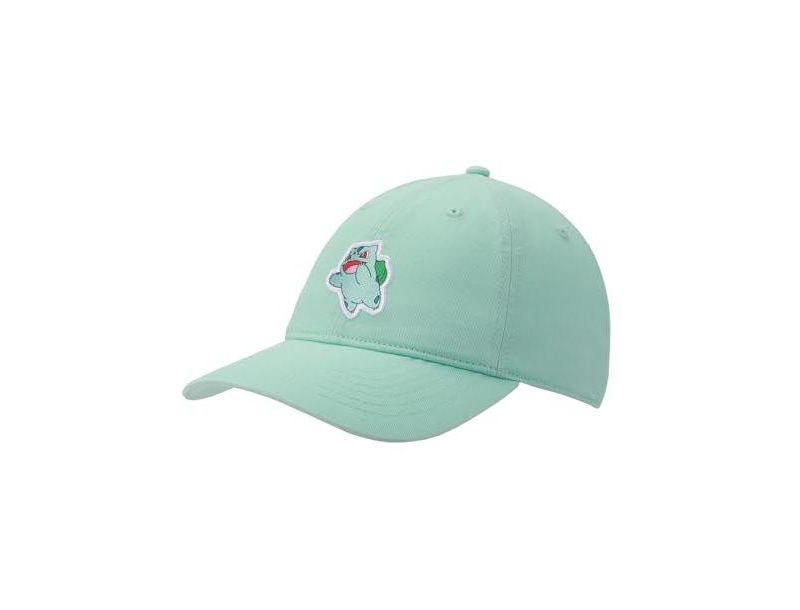 Bulbasaur Printed Patch Green Unstructured Baseball Cap