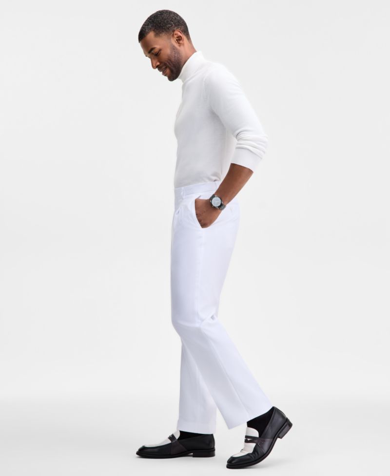 Men's Classic-Fit Suit Separate Pants