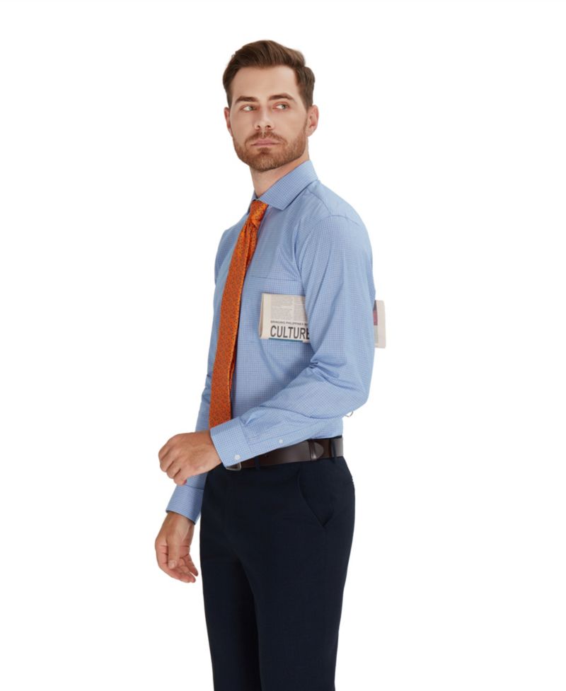 Men's Regular-Fit Bespoke Poplin Dress Shirt