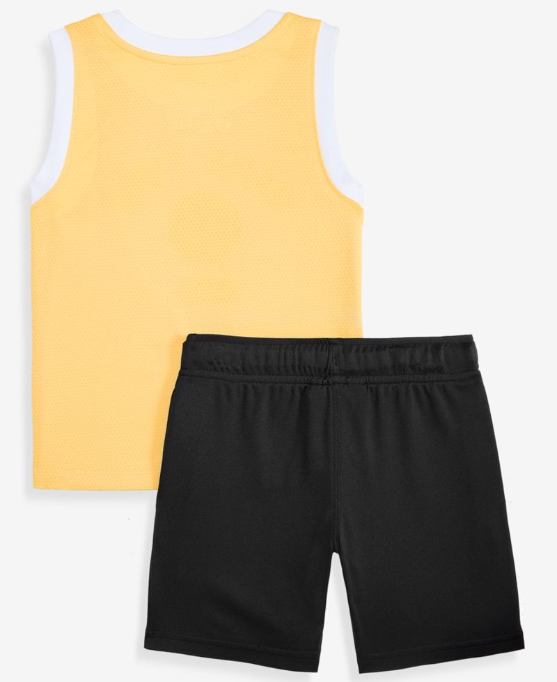 Toddler Boys 2-Piece Mesh Basketball Set
