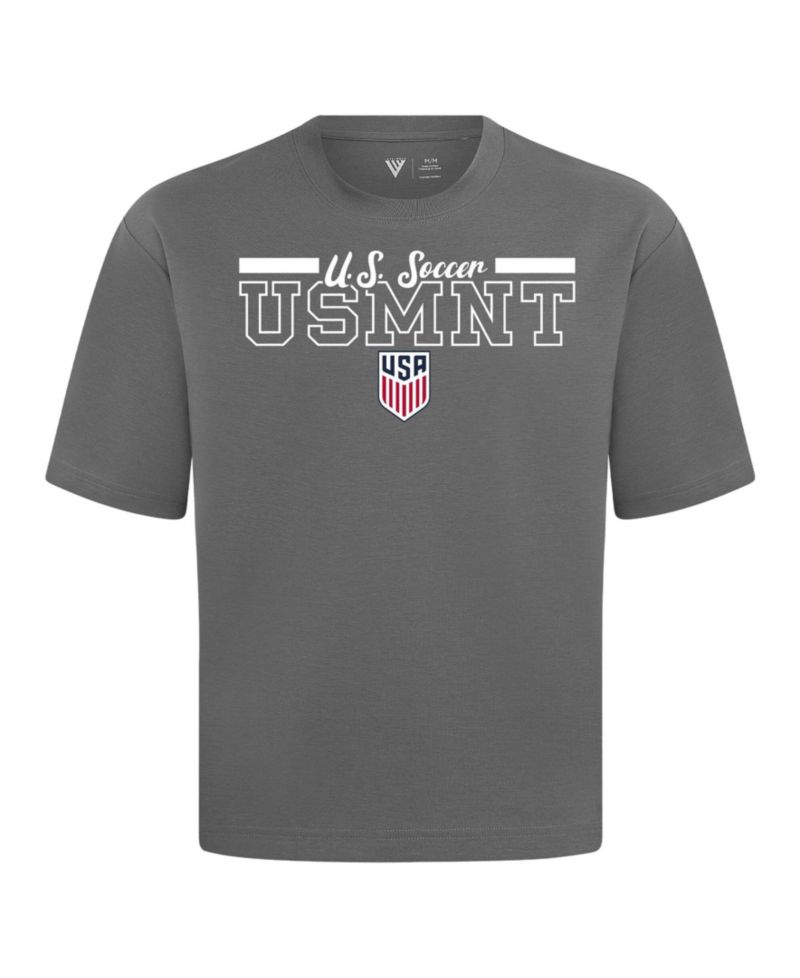 Men's Gray USMNT Vanguard Luxe Signature T-Shirt