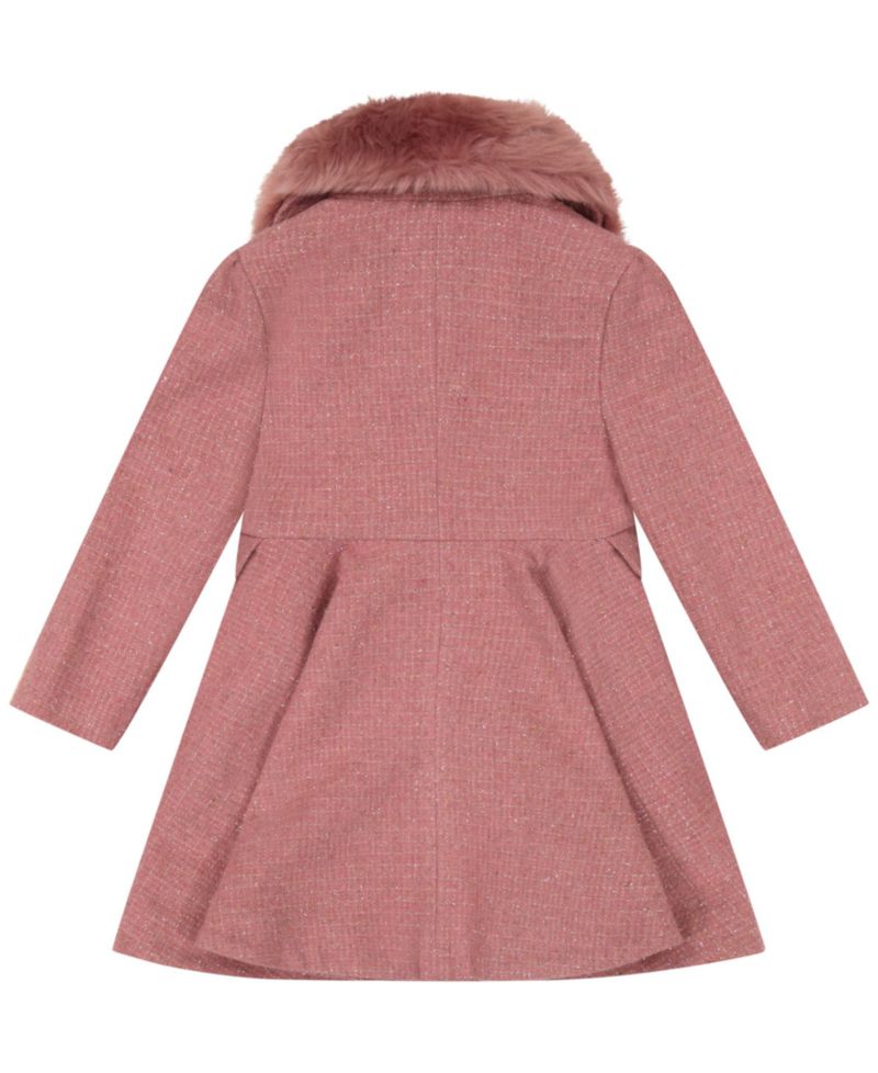 Girls' 6-16 Long-Sleeve Princes Coat