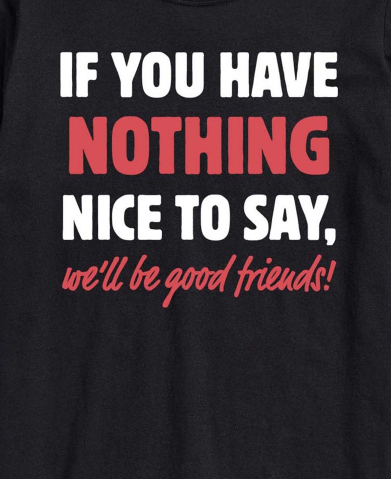Men's Nothing Nice To Say Short-Sleeve Graphic T-Shirt