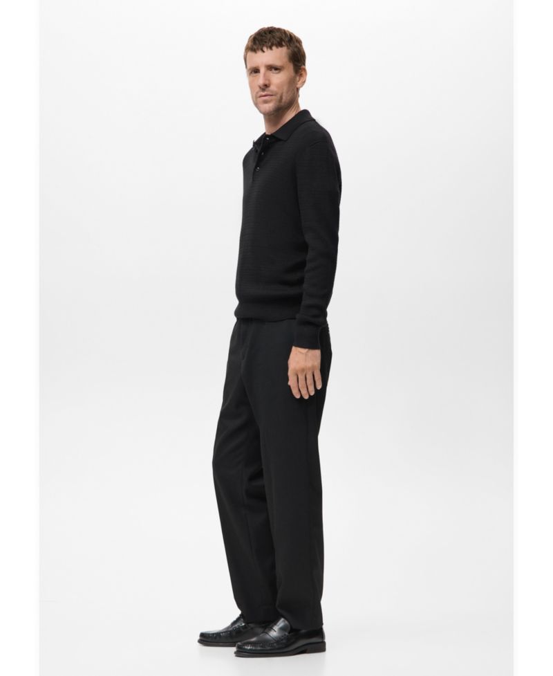 Men's Flowy Straight-Fit Pants