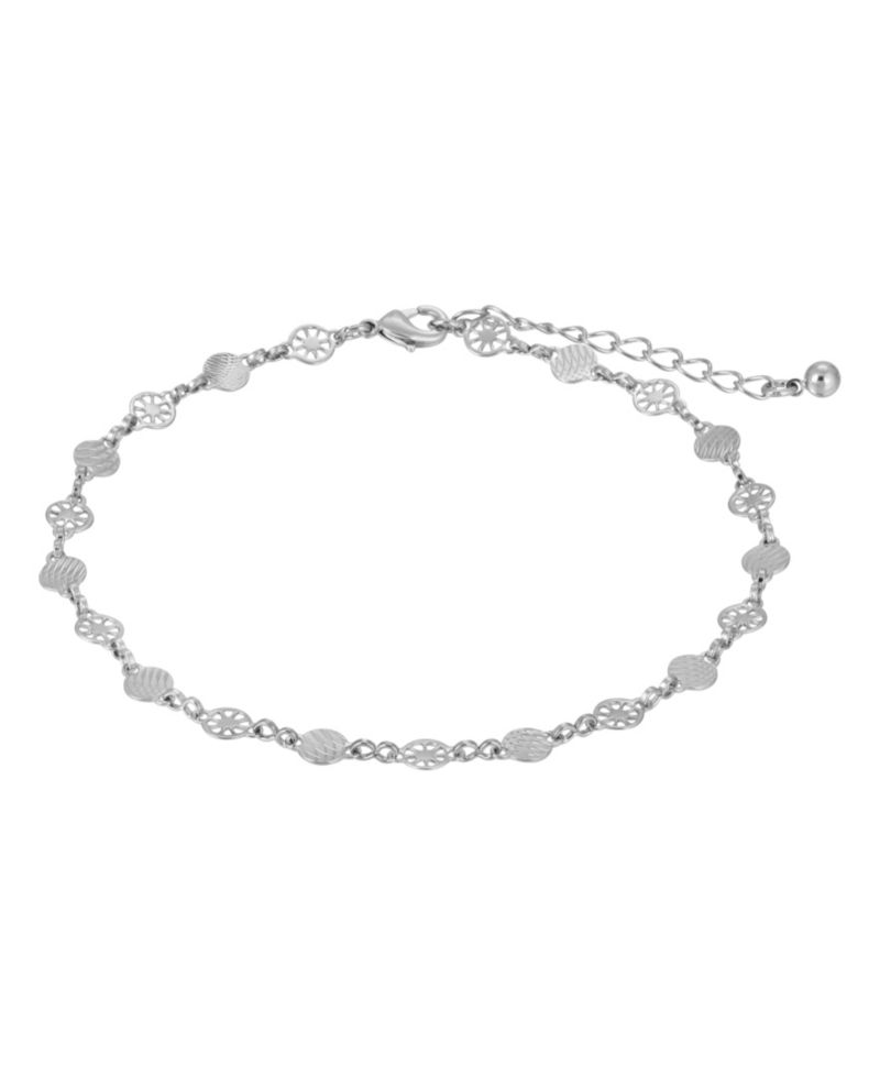 Women's Silver-Tone Chain Anklet