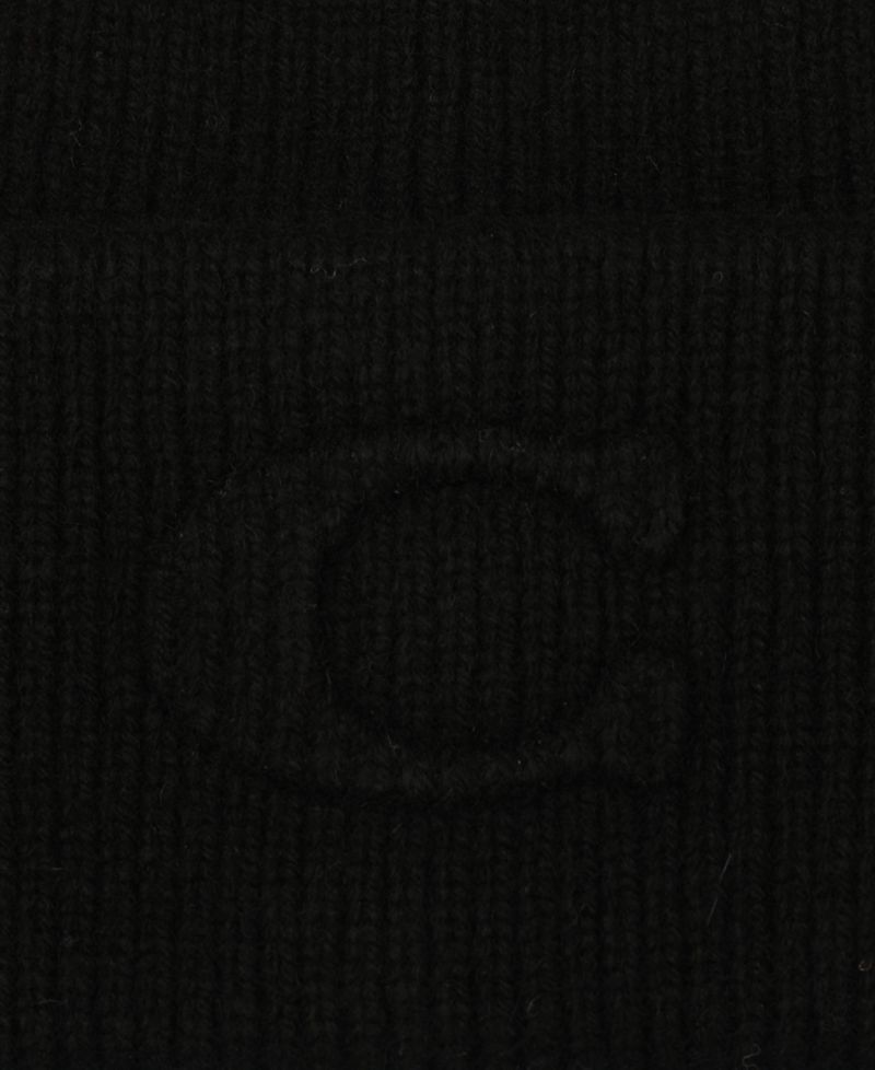 Women's Embossed C-Knit Beanie