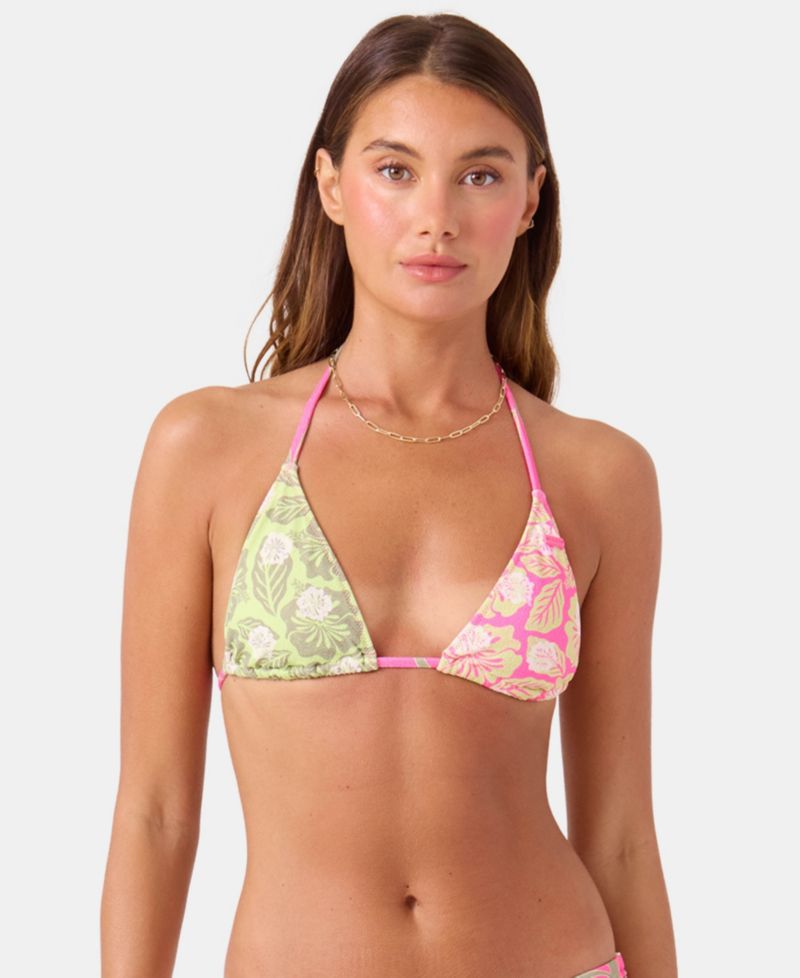 Juniors' Stay Wild Tiki Tringle Top and Hipster Bottoms