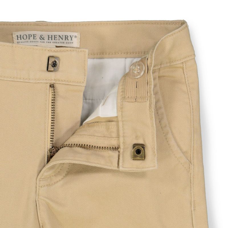 Baby Boys Cotton Skinny Stretch Twill Chino