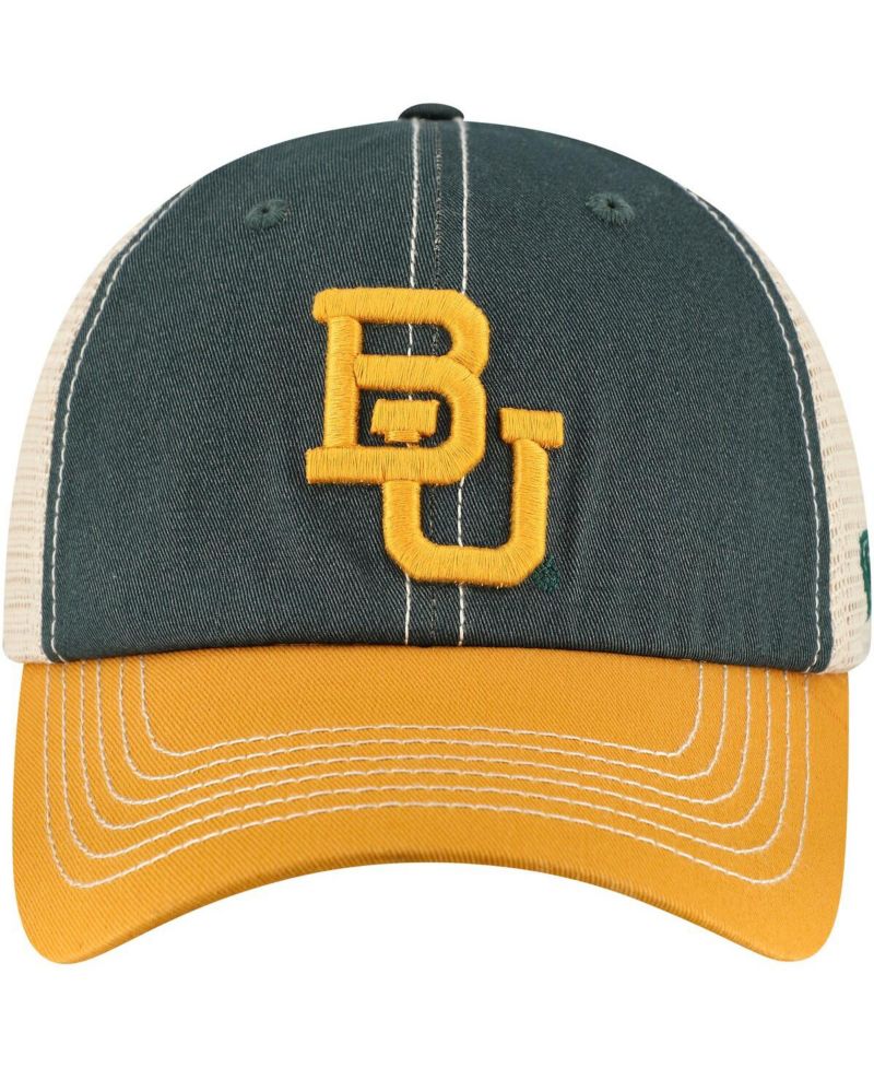 Men's Green/Gold Baylor Bears Off Road Adjustable Trucker Hat