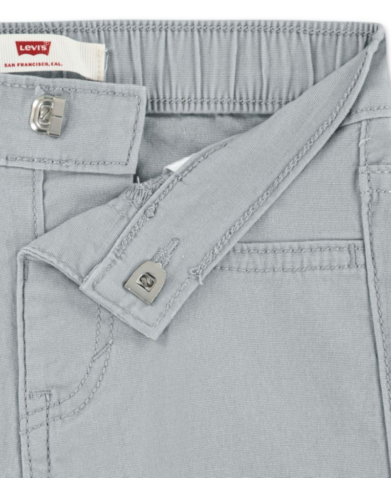 Baby Boys' Chambray Short-Sleeve Shirt and Pants, 2-Piece Set