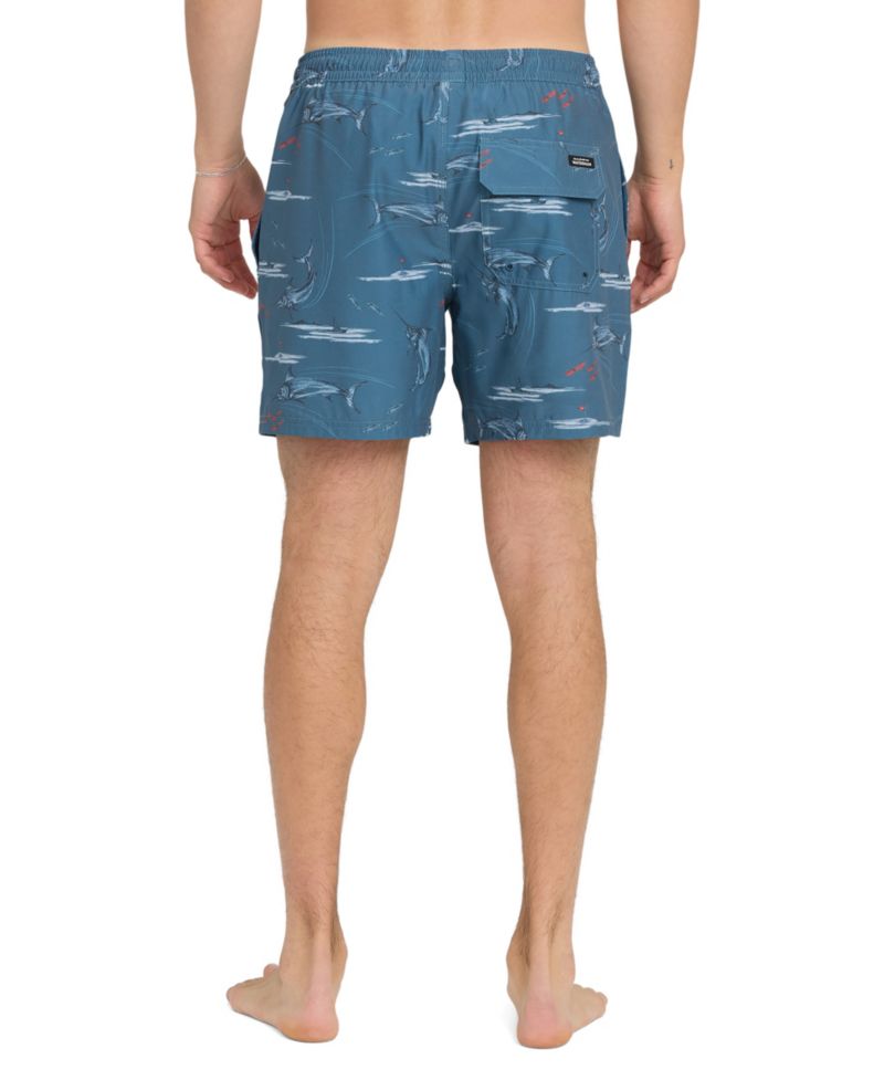 Quiksilver Men's Mix Pack Floral Swim Trunks