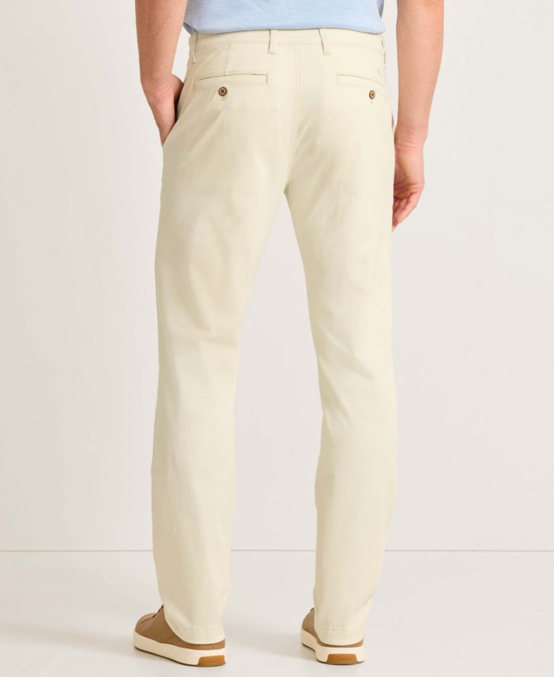 Men's Straight-Fit Stretch Boracay Island Chino Pants