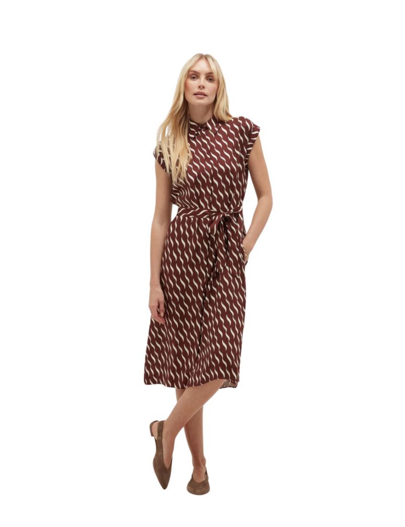 Women's Marciella Collard Geometric Shift Dress