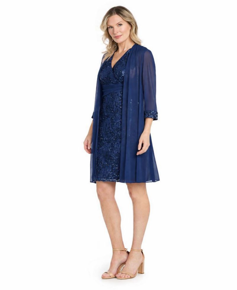 Women’s 2-Piece Sequin Jacket Dress