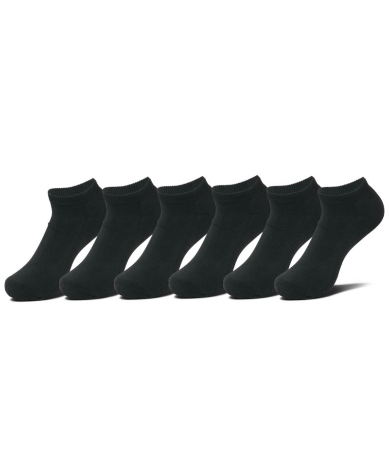 Women's No-Show Athletic Cotton-Blend, 6-Pack from Finish Line Socks