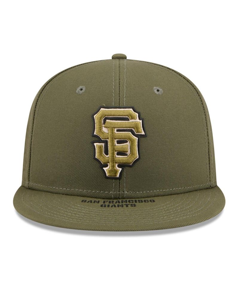 Men's Olive San Francisco Giants 2026 Armed Forces Day 59FIFTY Fitted Hat