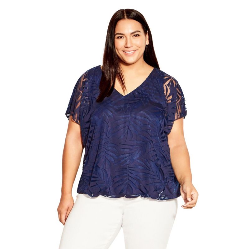 Women's Elora Burnout Top