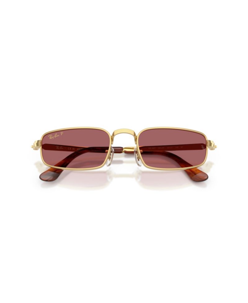 Unisex Rectangle Polarized Sunglasses, RB3927