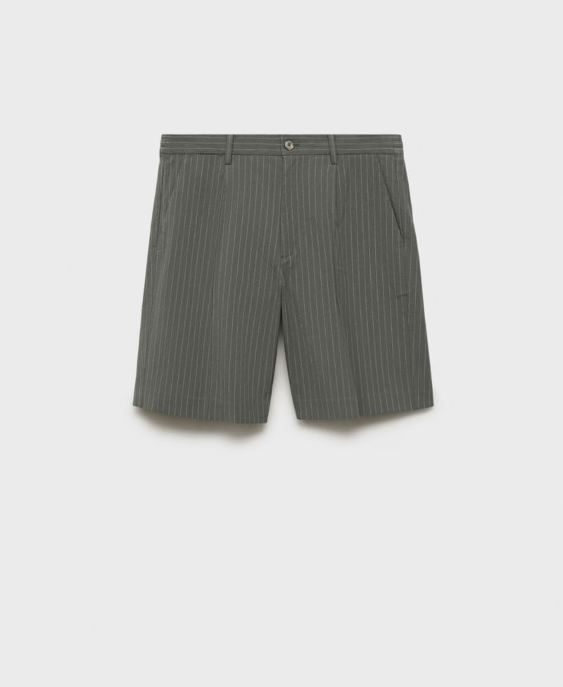 Men's Slim-Fit Chino Cotton Bermuda Shorts