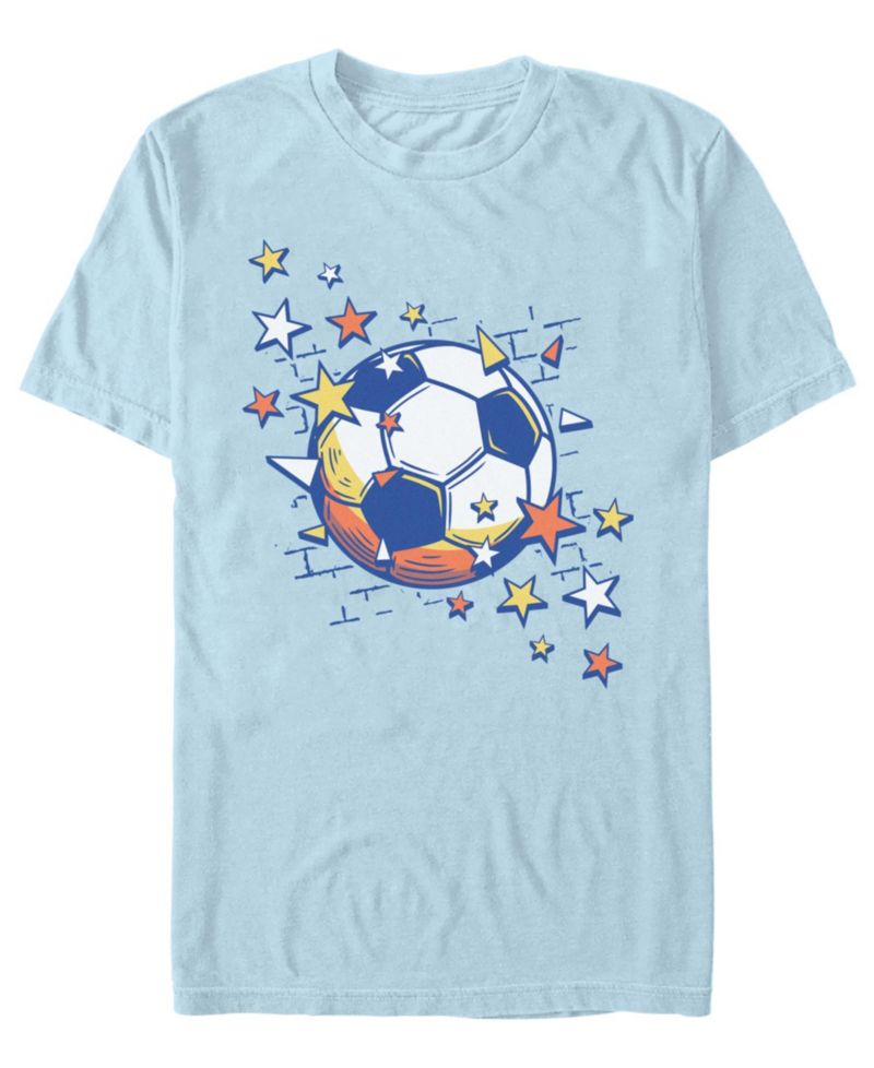 Men's Soccer Ball Graphic T-Shirt