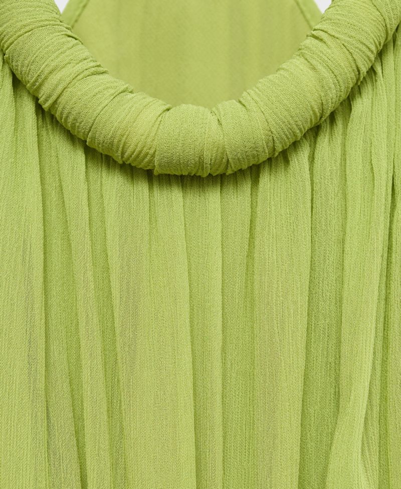 Women's Oversized Pleated Dress