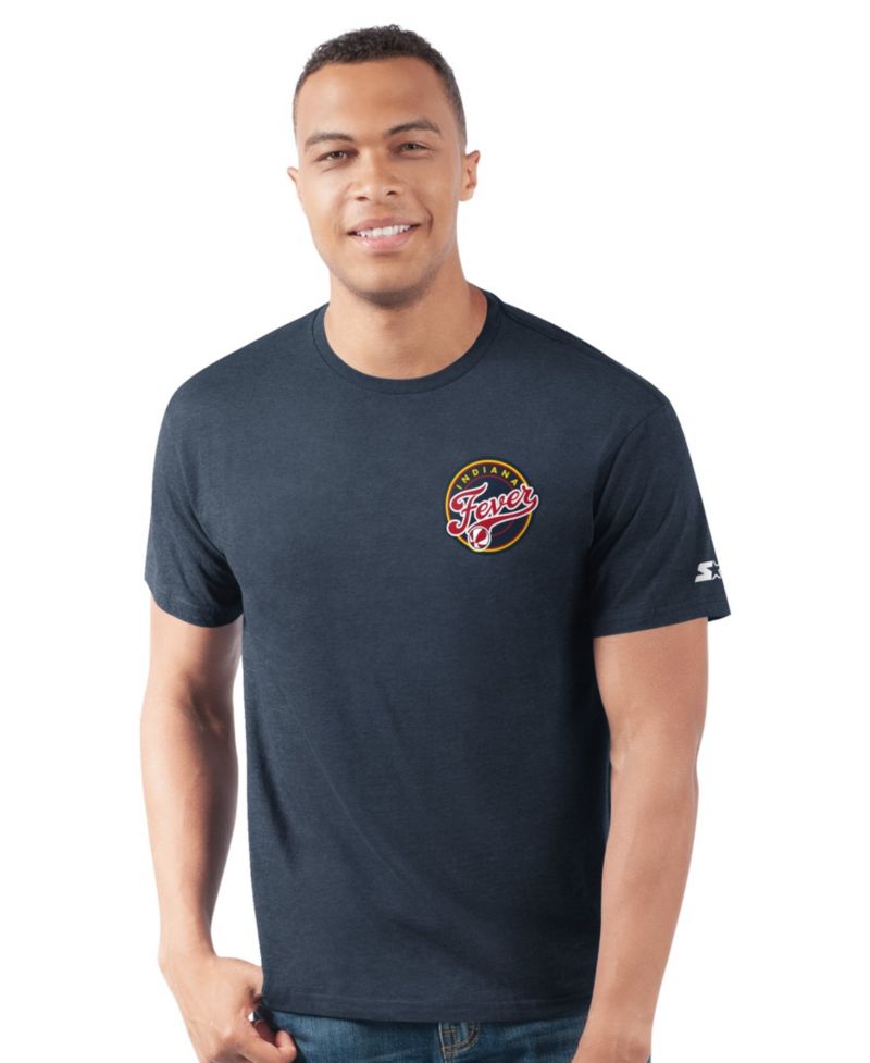 Men's Navy Indiana Fever WNBA 30th Anniversary Prime Time T-Shirt