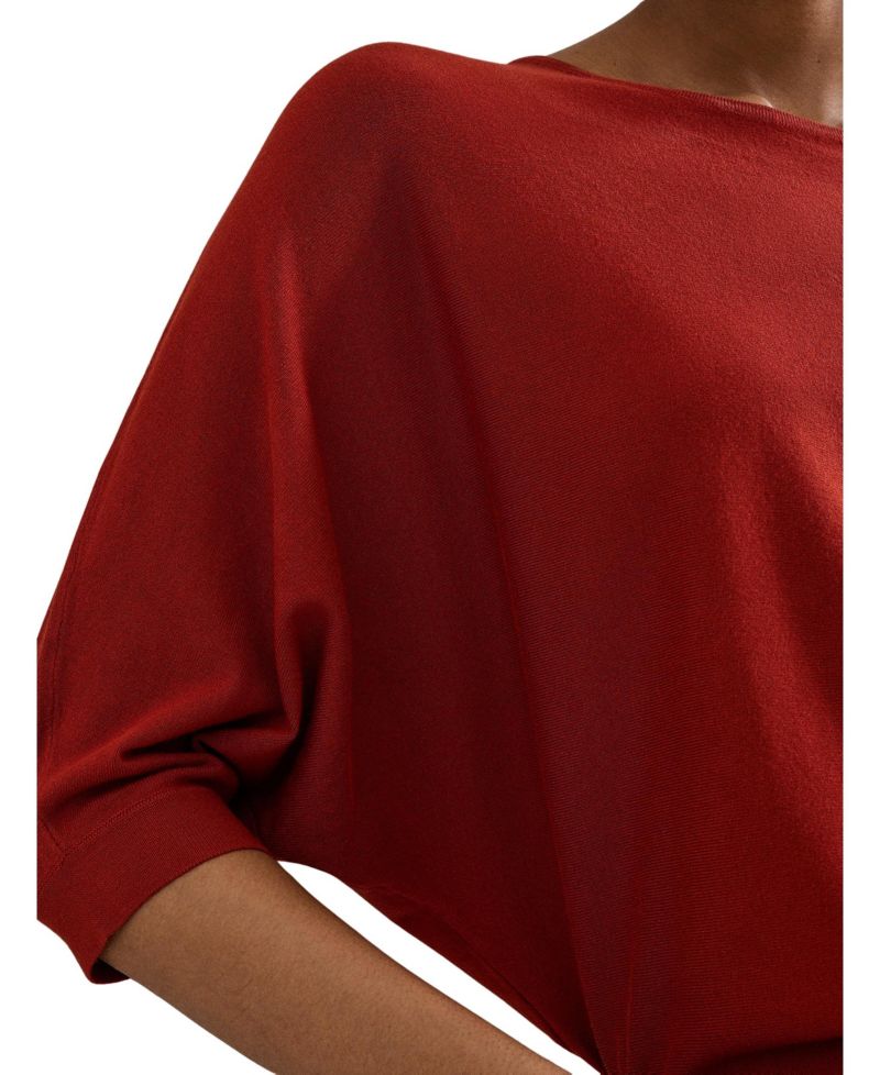Women's Cristine Boat Neck 3/4-Sleeve Sweater
