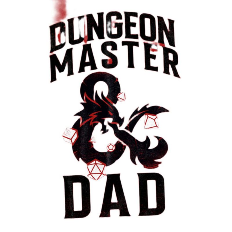 Men's Dungeons Dragons Father's Day Daddy Dungeon Master T-Shirt