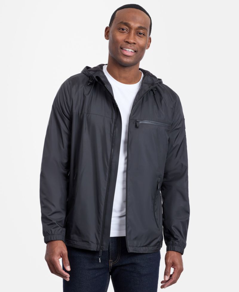 Men's Logo Hooded Jacket