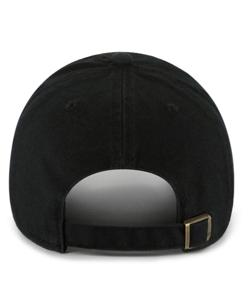 Men's Black Maryland Terrapins Clean Up Adjustable Hat