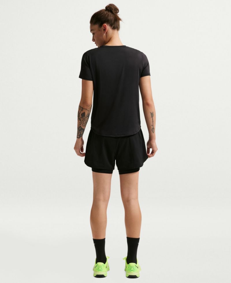 Женские шорты 2-в-1 One Dri-Fit с завышенной талией