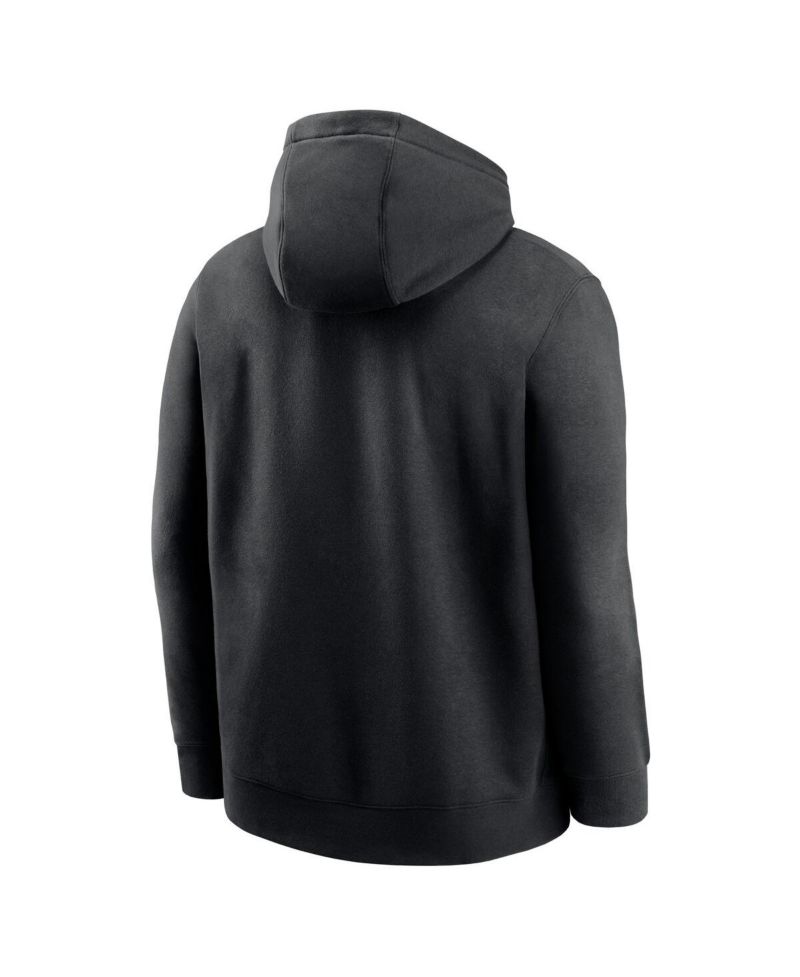 Men's Black Florida Gators Legacy Football Icon Club Fleece Pullover Hoodie