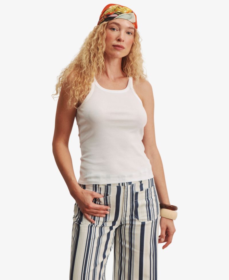 Women's Sprinter Rib Scoop Neck Tank Top