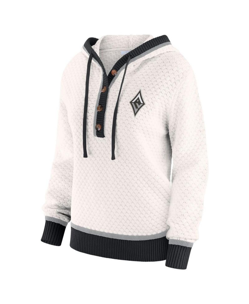Women's Cream Las Vegas Aces Hooded Sweater