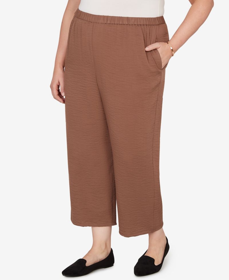 Plus Size Spice Market Wide-Leg Pants