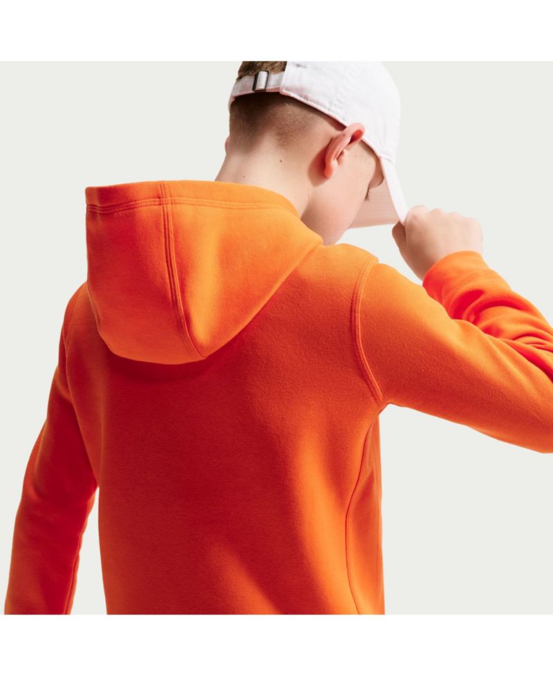 Big Boys and Girls Orange Netherlands National Team Club Hoodie