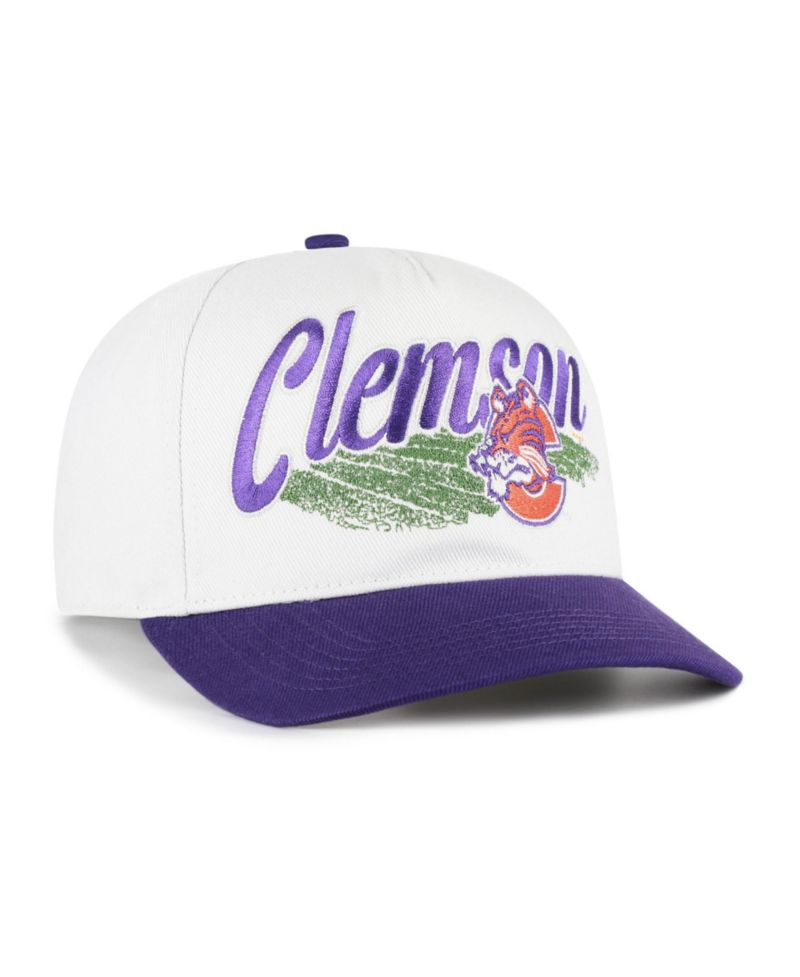 Men's and Women's '47 Natural Clemson Tigers Saturday Capsule Enfield Hitch Adjustable Hat